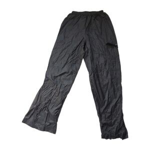 Stearns Dry Wear Black Waterproof Rain Pants Mesh Lined Outdoor Size M GUC